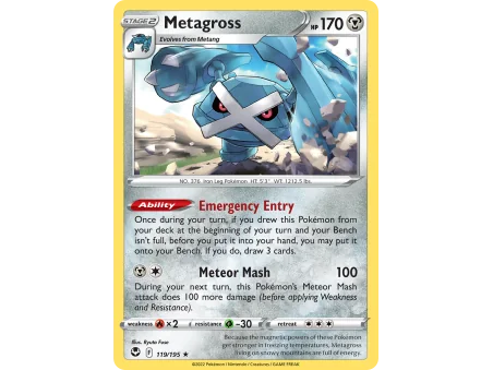 Metagross (Reverse Holo)