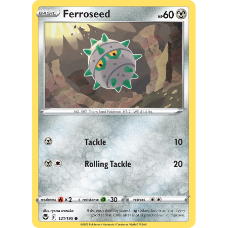 Ferroseed (Reverse Holo)