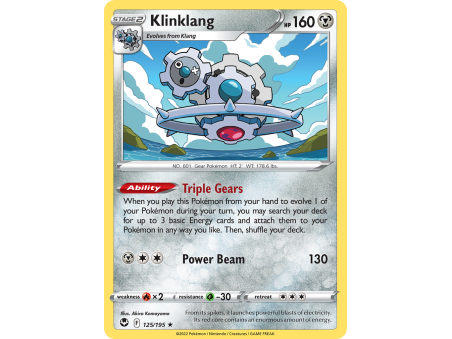 Klinklang (Reverse Holo)