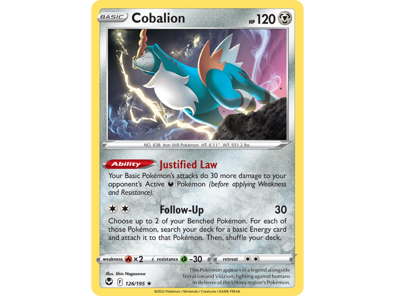 Cobalion (Reverse Holo)
