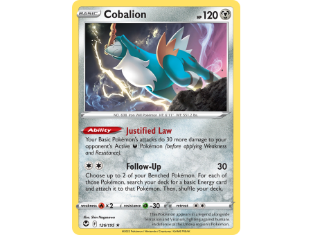 Cobalion (Reverse Holo)