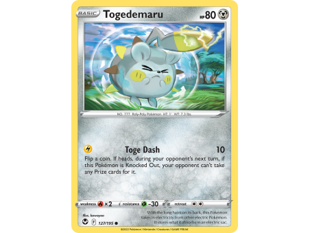 Togedemaru (Reverse Holo)