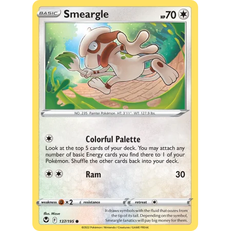 Smeargle (Reverse Holo)
