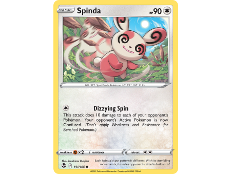 Spinda (Reverse Holo)