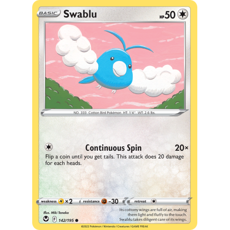 Swablu (Reverse Holo)