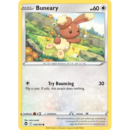 Buneary (Reverse Holo)