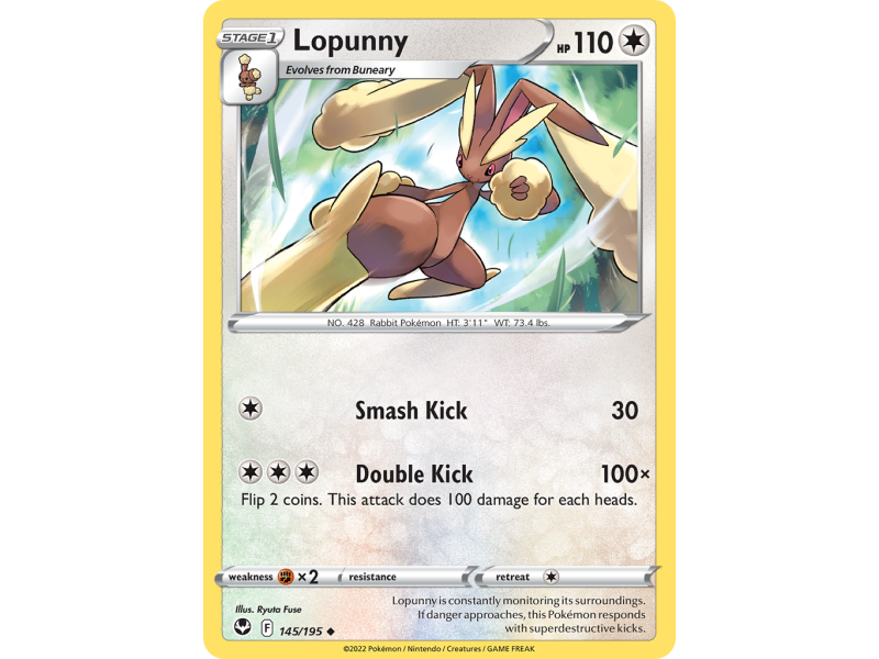 Lopunny (Reverse Holo)