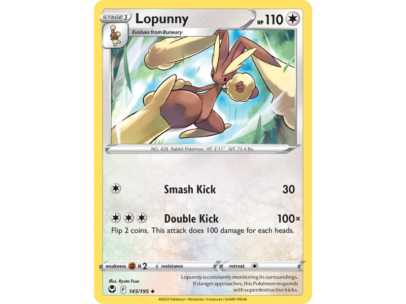 Lopunny (Reverse Holo)