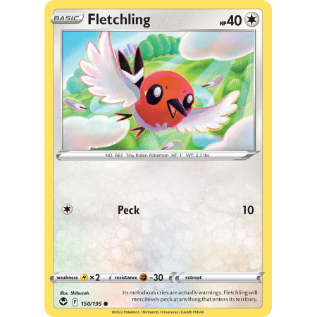 Fletchling (Reverse Holo)