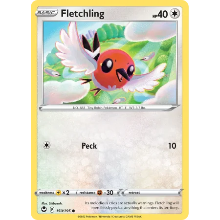 Fletchling (Reverse Holo)