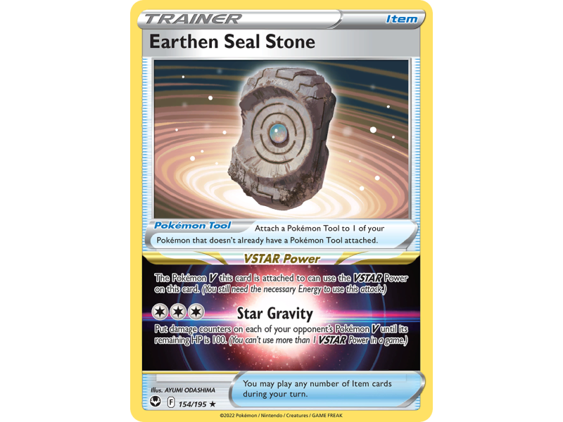 Earthen Seal Stone (Reverse Holo)