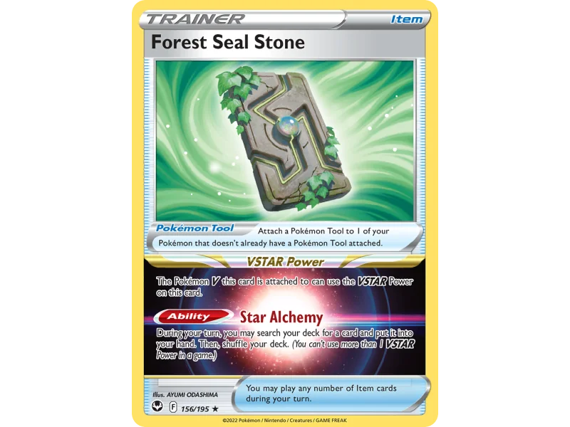 Forest Seal Stone (Reverse Holo)