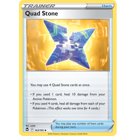 Quad Stone (Reverse Holo)