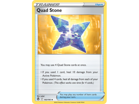 Quad Stone (Reverse Holo)
