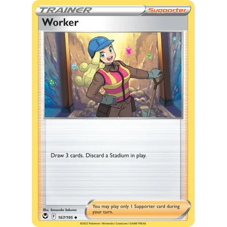 Worker (Reverse Holo)