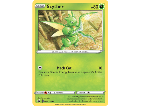 Scyther (Reverse Holo)