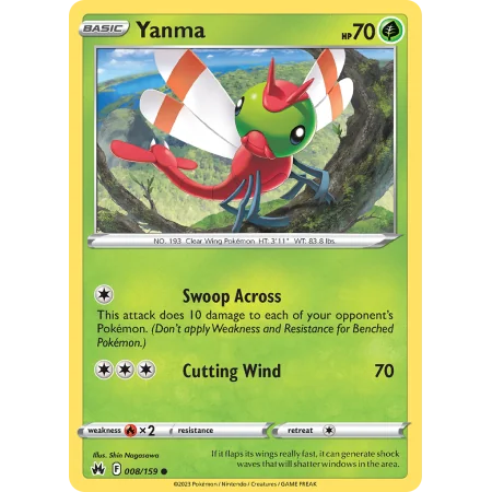 Yanma (Reverse Holo)