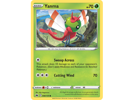 Yanma (Reverse Holo)