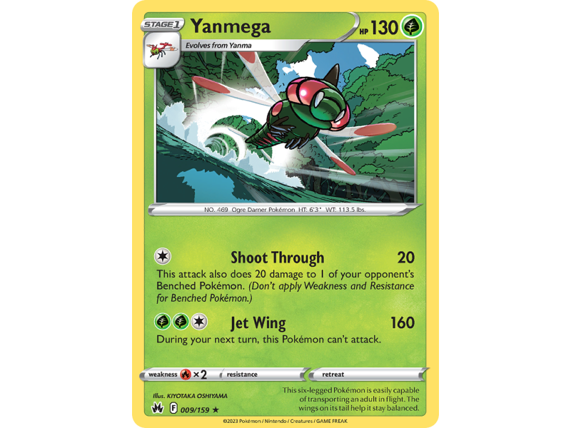 Yanmega (Reverse Holo)