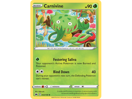 Carnivine (Reverse Holo)