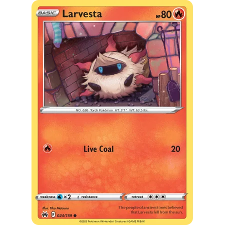 Larvesta (Reverse Holo)