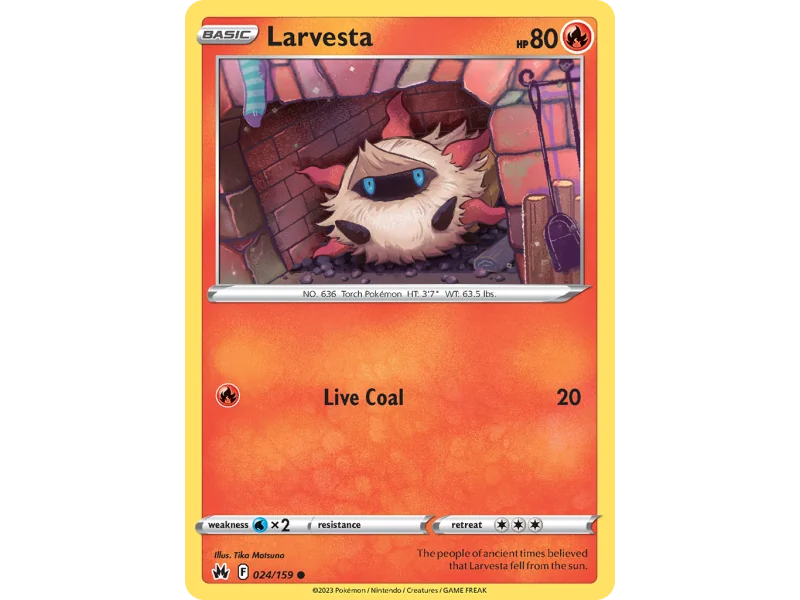Larvesta (Reverse Holo)