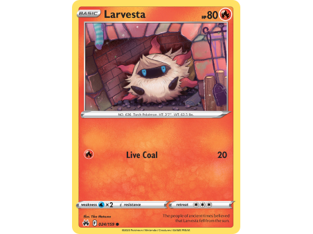 Larvesta (Reverse Holo)