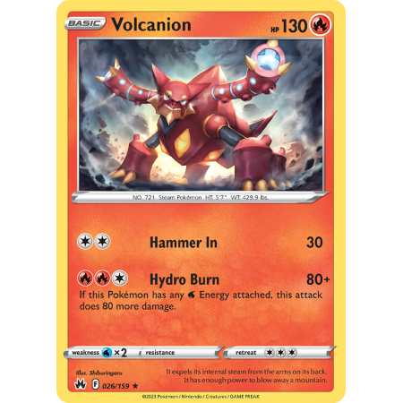 Volcanion (Reverse Holo)