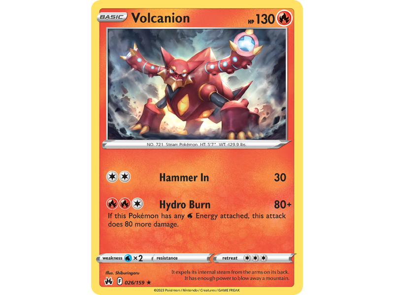 Volcanion (Reverse Holo)