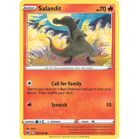 Salandit (Reverse Holo)