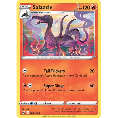 Salazzle (Reverse Holo)