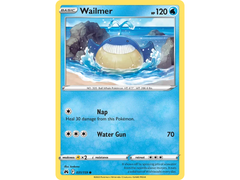 Wailmer (Reverse Holo)