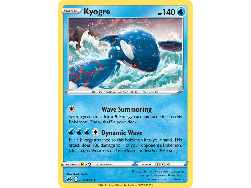 Kyogre (Holo)
