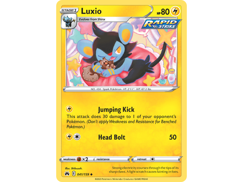 Luxio (Reverse Holo)