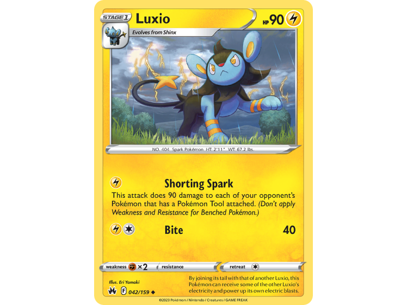 Luxio (Reverse Holo)
