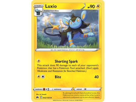 Luxio (Reverse Holo)