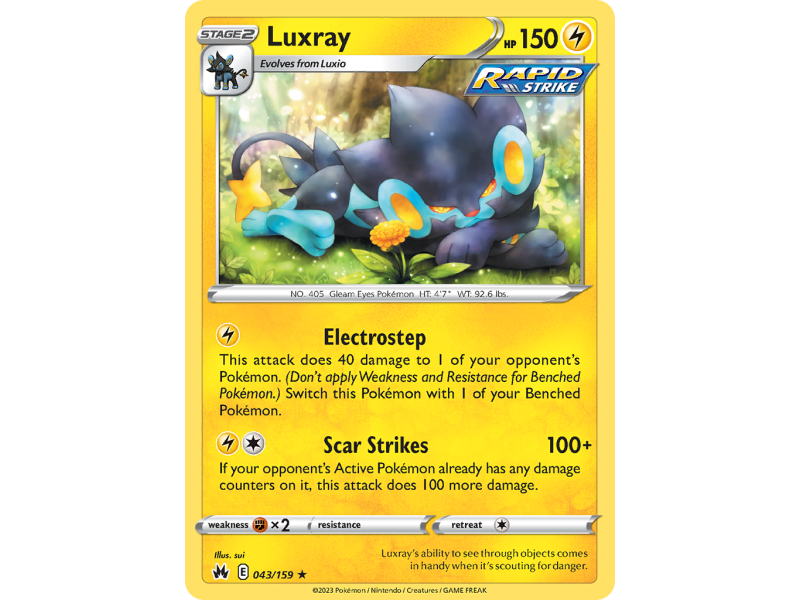 Luxray (Reverse Holo)