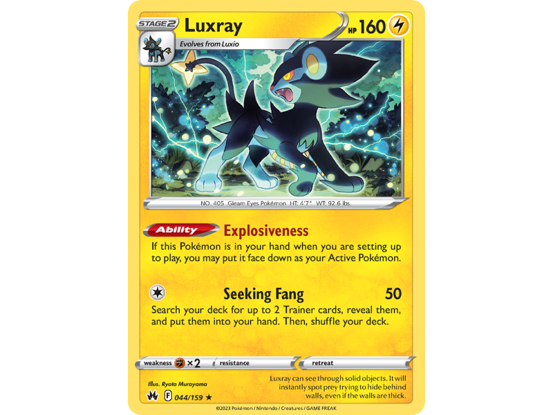 Luxray (Reverse Holo)