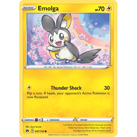 Emolga (Reverse Holo)