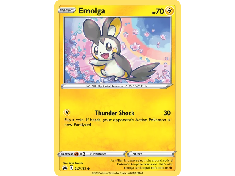 Emolga (Reverse Holo)