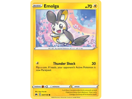Emolga (Reverse Holo)
