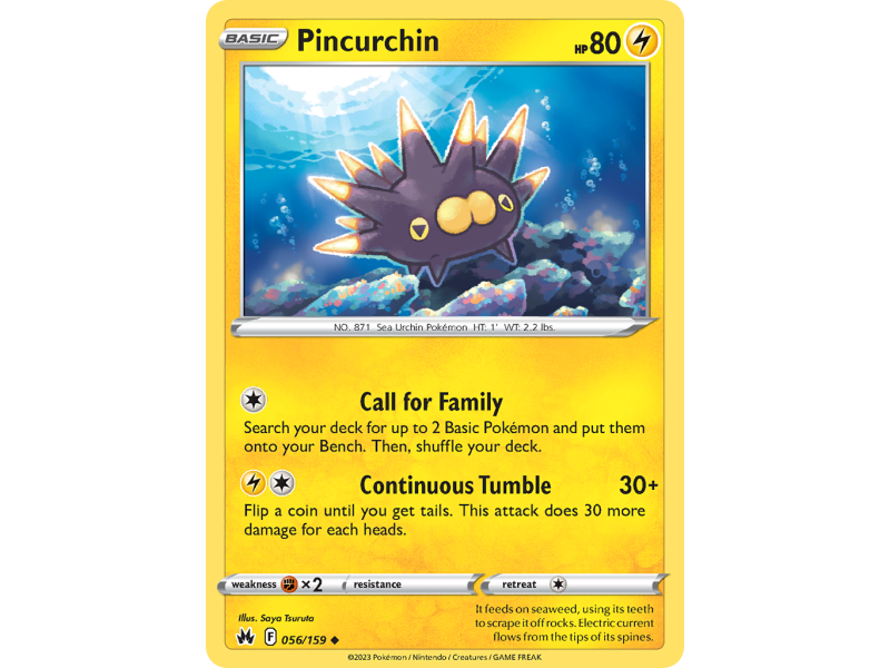 Pincurchin (Reverse Holo)