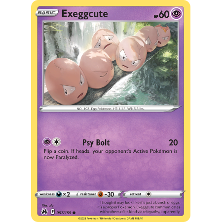 Exeggcute (Reverse Holo)