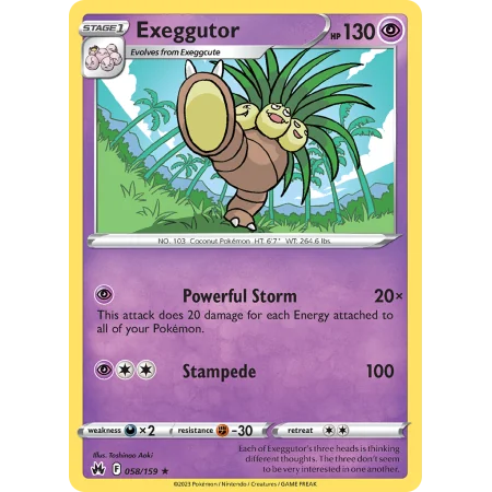 Exeggutor (Reverse Holo)