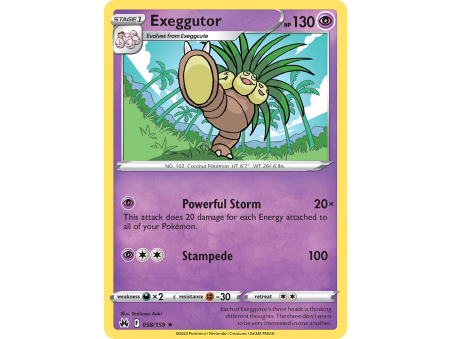 Exeggutor (Reverse Holo)