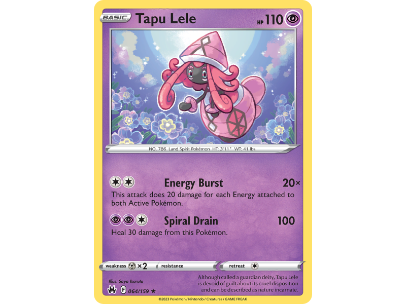 Tapu Lele (Reverse Holo)
