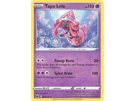 Tapu Lele (Reverse Holo)