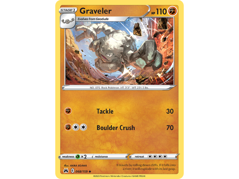 Graveler (Reverse Holo)