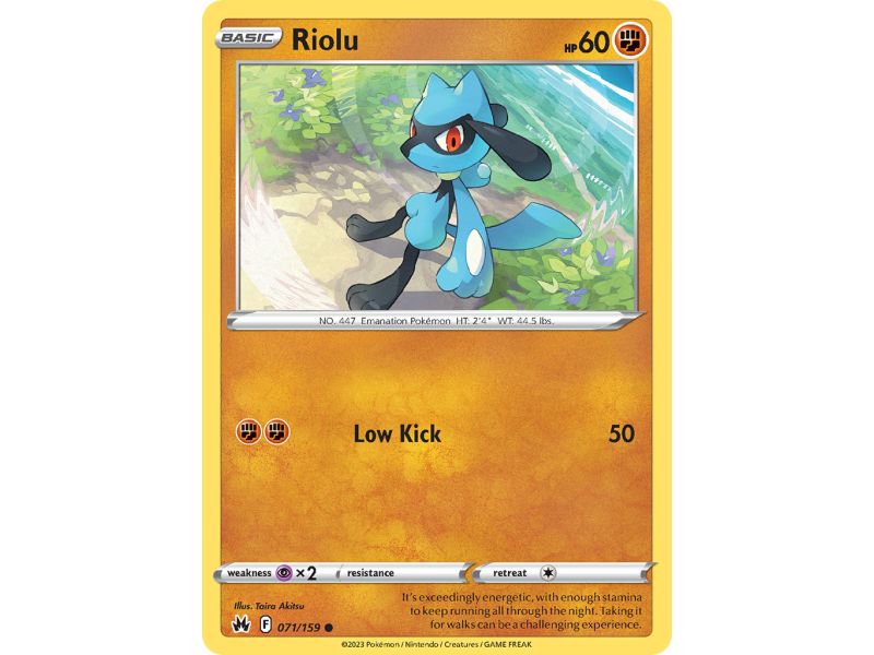 Riolu (Reverse Holo)