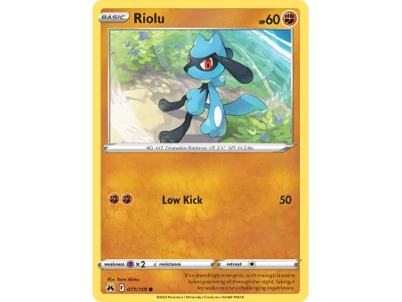 Riolu (Reverse Holo)